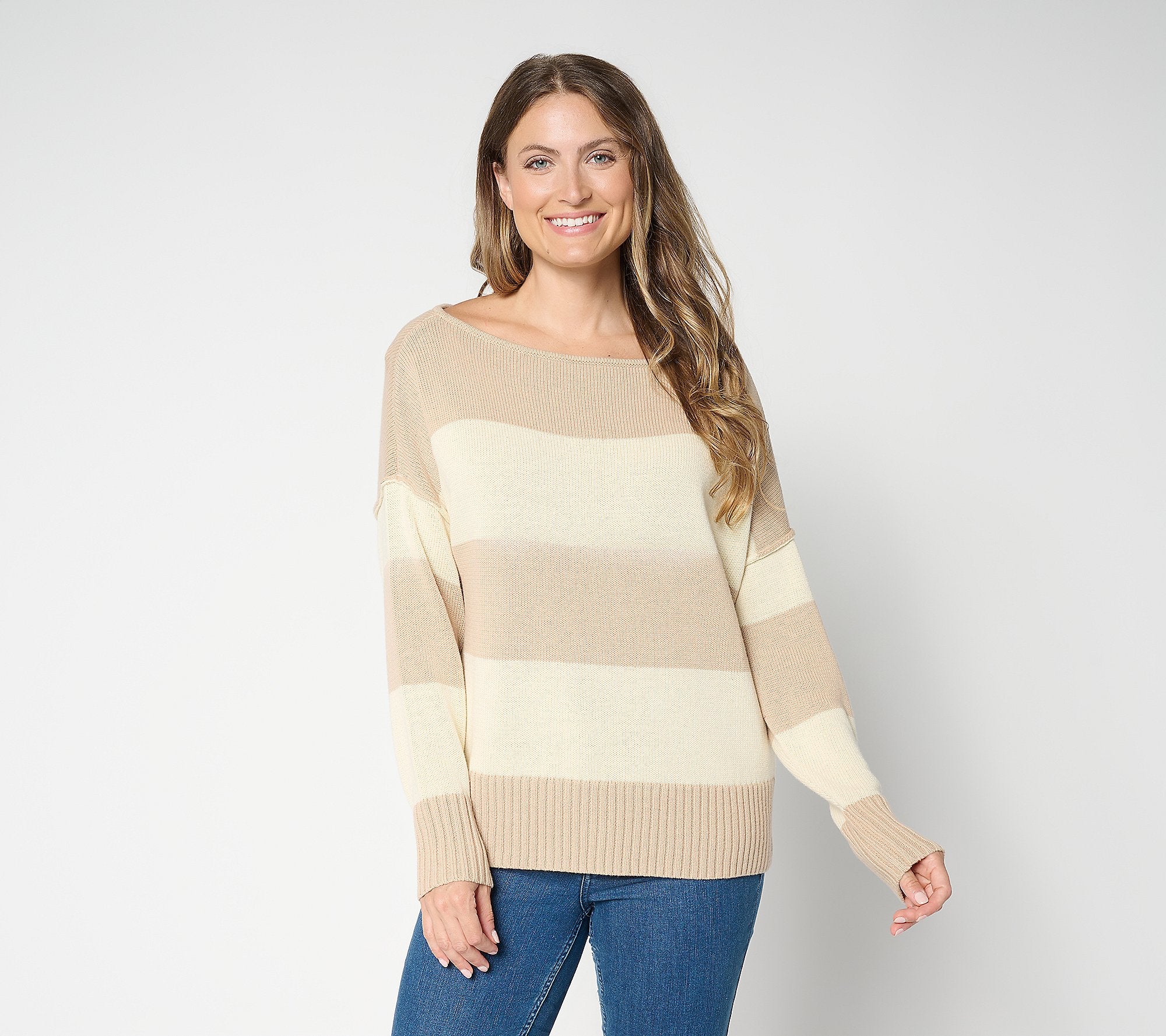 100% Cotton One Shoulder Sweater