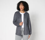 Comfort Soul Knit Fleece Zip-Up with Pockets