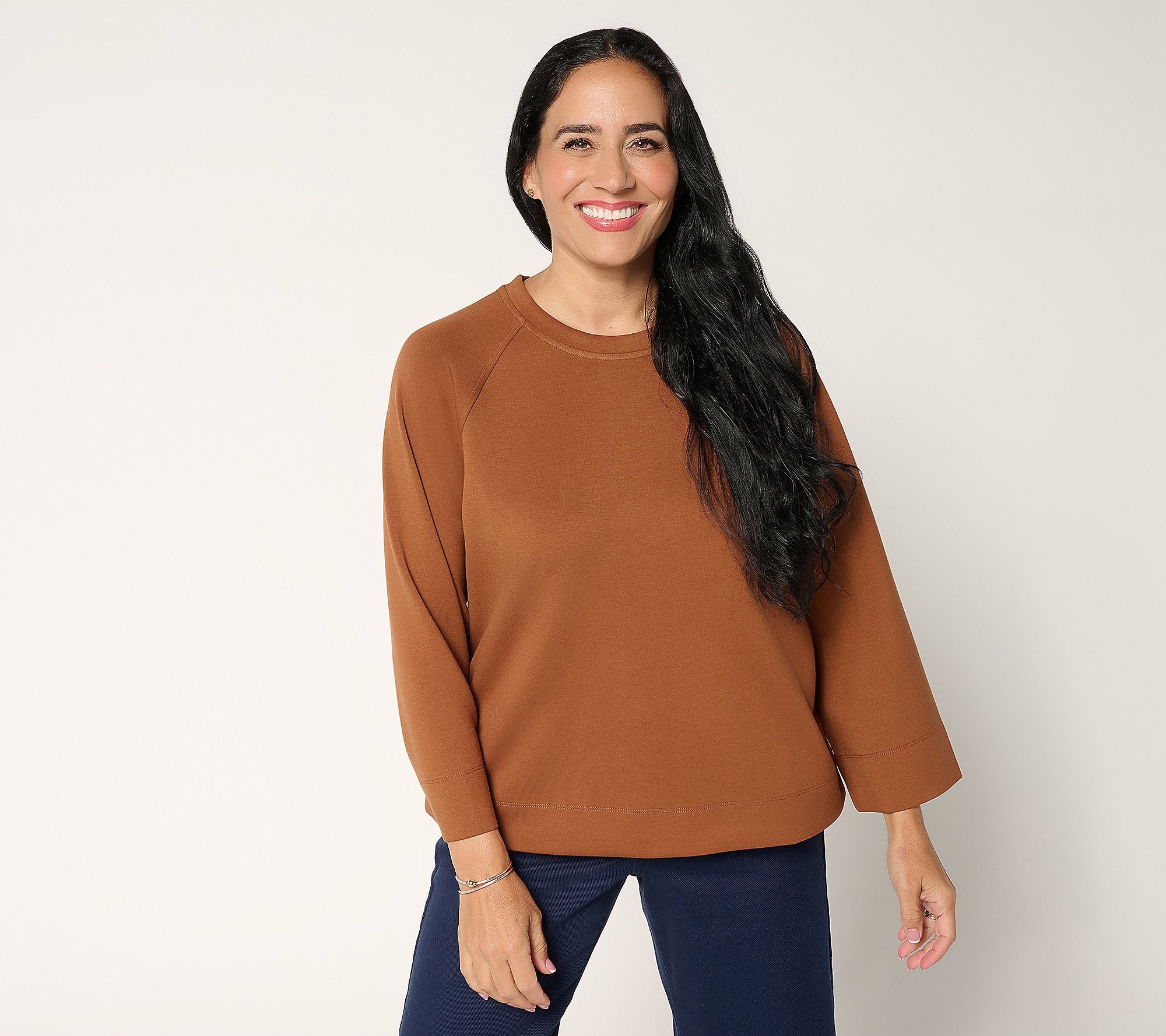 Signature Comfort Stretch Boxy Modern Top