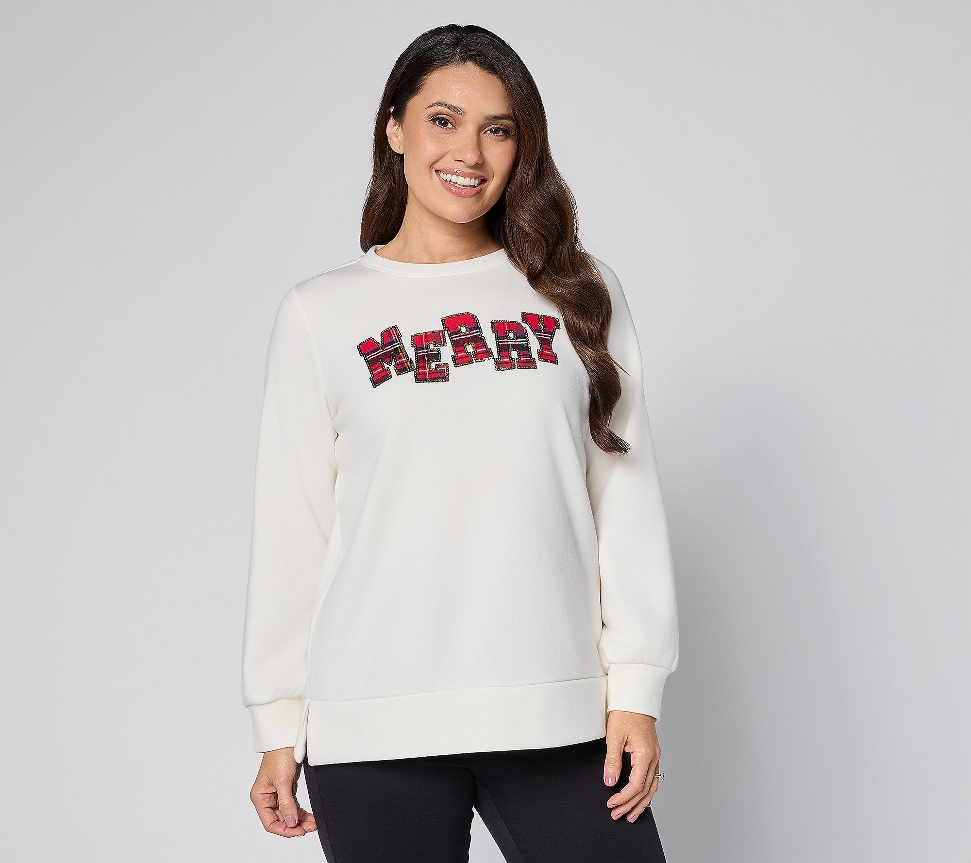 Totally Tartan Holiday Sweatshirt