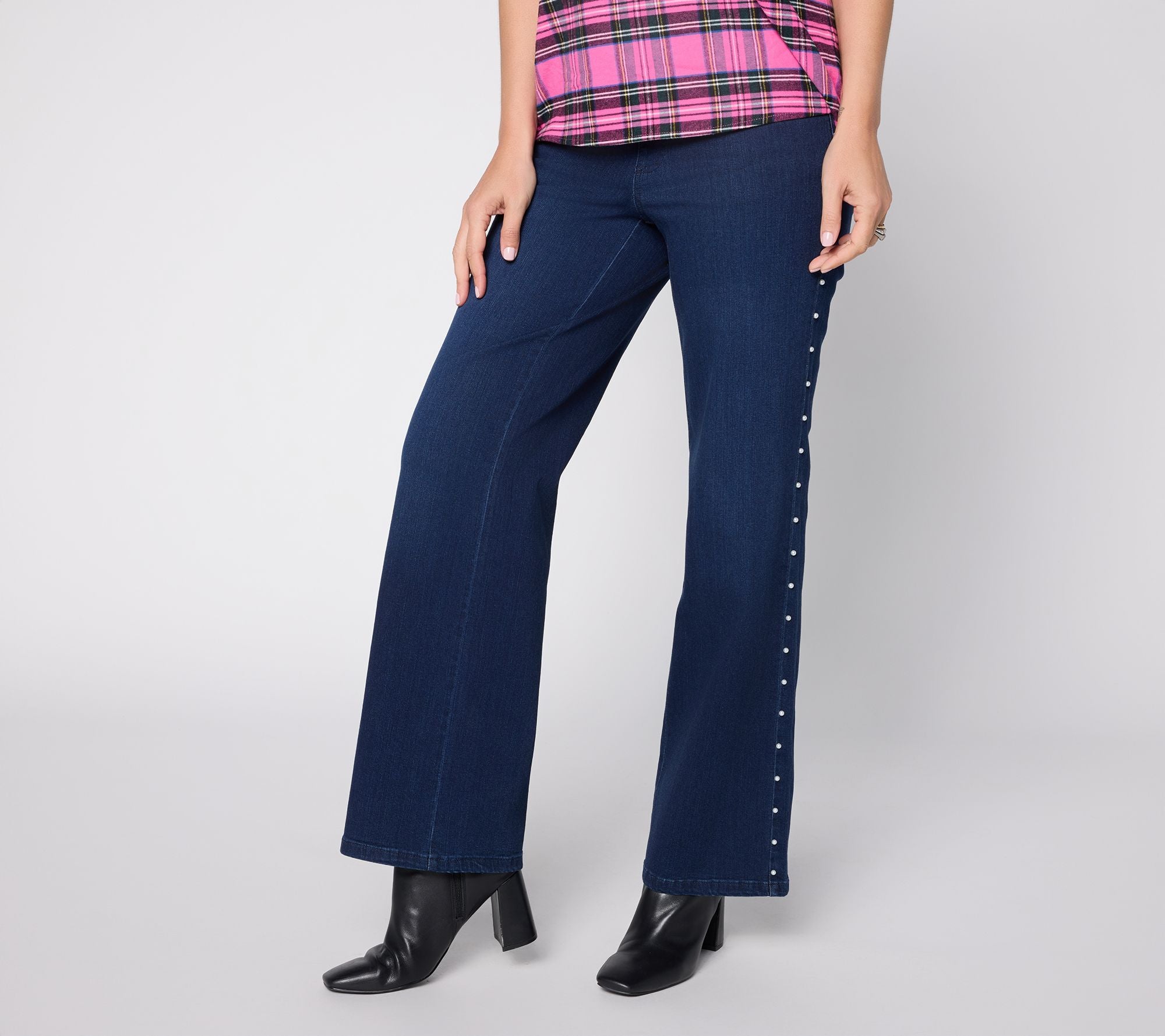 TripleLuxe Denim Pearl Jean - Dark Indigo