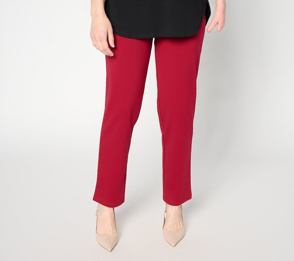 Weekend Cotton Ponte Straight Leg Pant