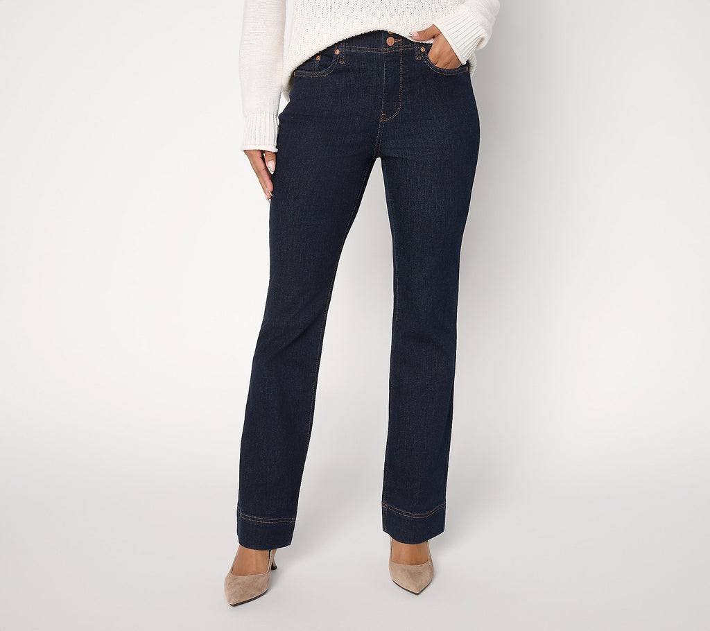 NYDJ Reg Barbara Bootcut Double Button Full