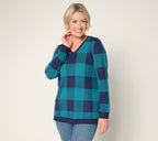 Buffalo Plaid Heavenly Jersey Tunic