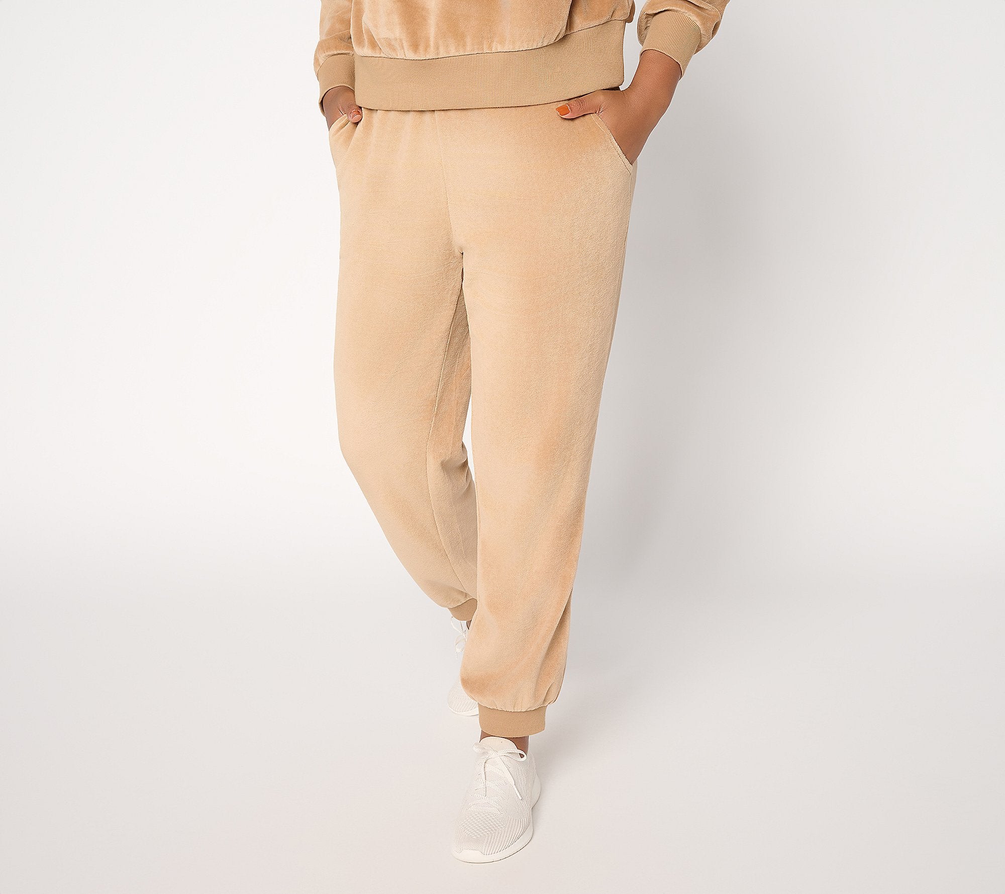 Signature Velour Ankle Jogger