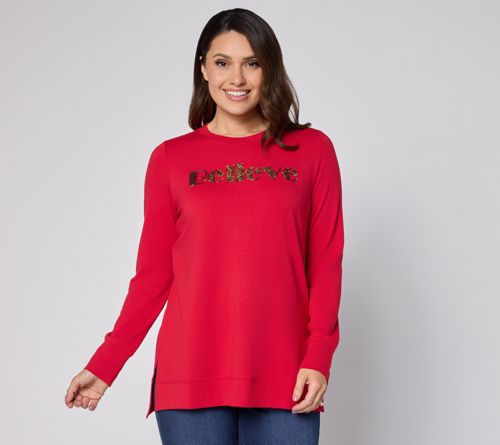 TripleLuxe Golden Greetings Top