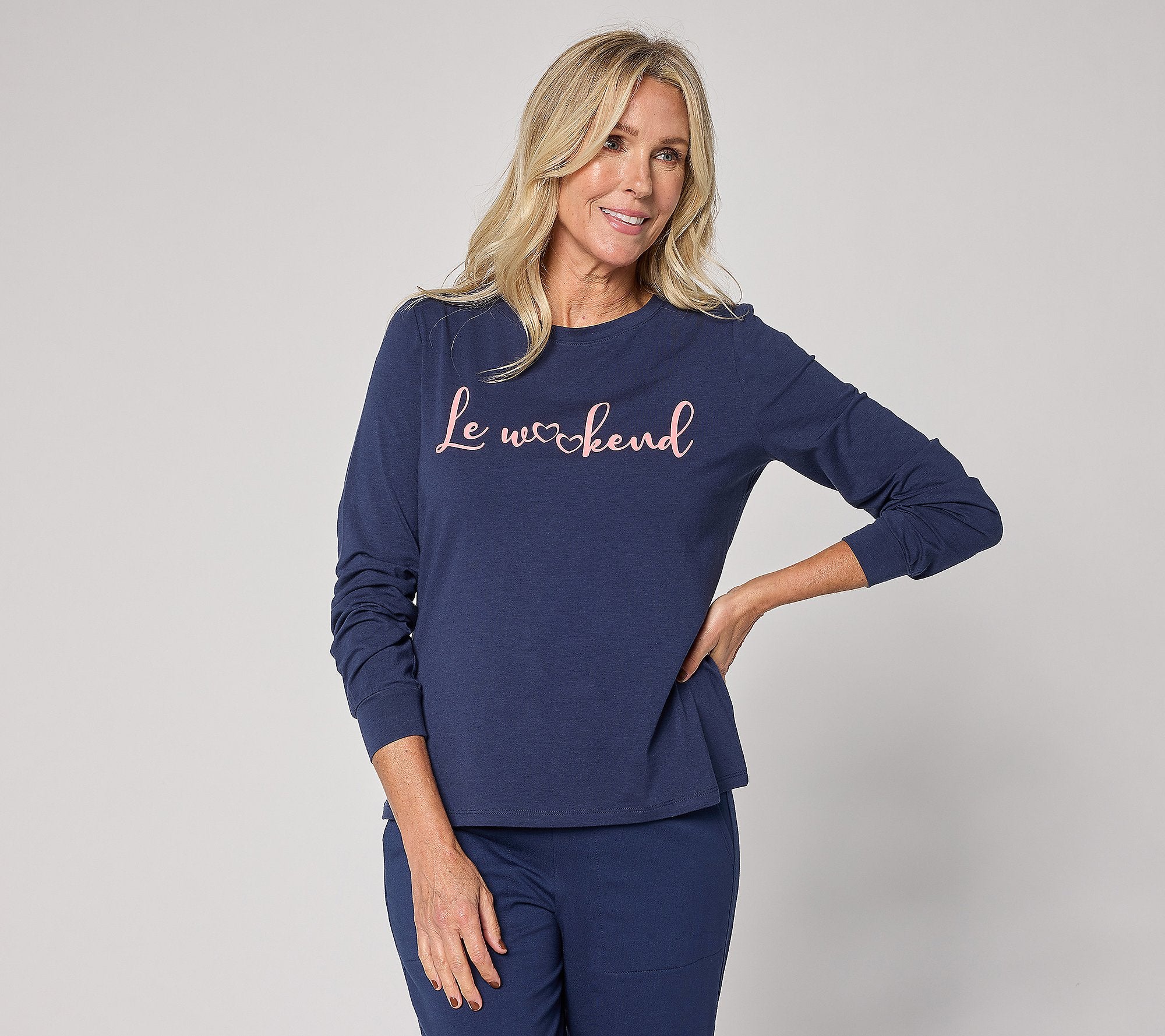 Cozy Knit Message Top