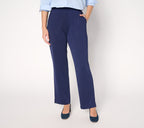 Full Leg Sparkle Crepe Pants