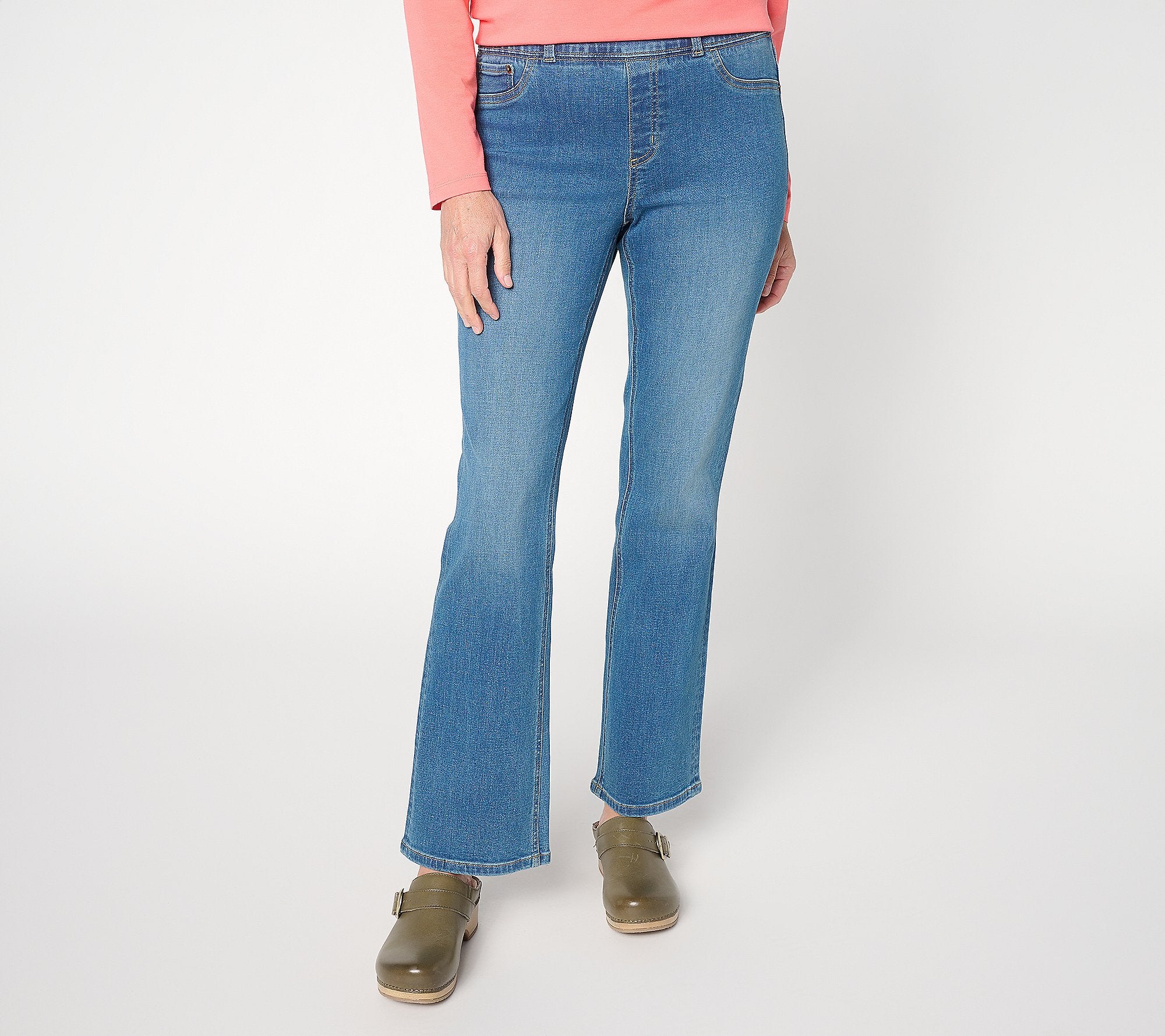 Indigo Easy Stretch Full Length Baby Boot Jean