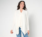 Essentials Heavenly Jersey Wrap Cardigan with Closure