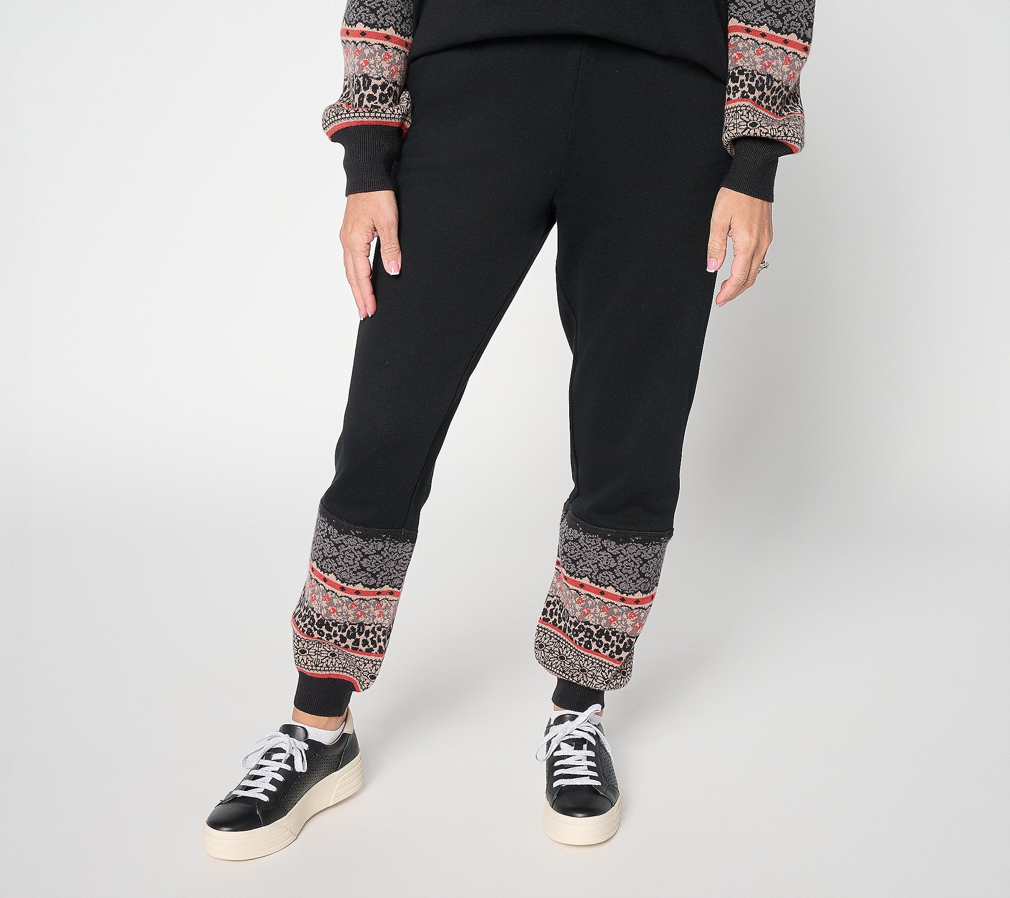 Mixed Media Joggers