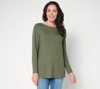 Heavenly Jersey Boat Neck Tunic