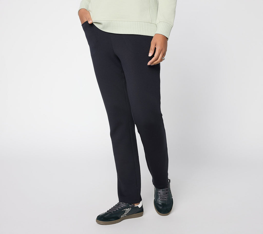 ScubaLuxe Slim Straight Pant - Black