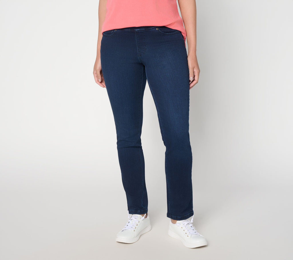 TripleLuxe Denim Slim Straight Jean - Dark Indigo