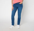 TripleLuxe Denim Slim Straight Jean - Rinse Wash
