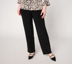 LK Luxe Straight Leg Pants - Black