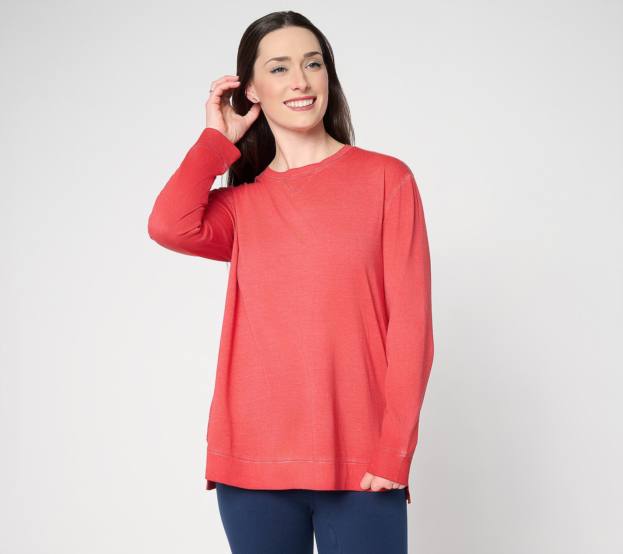 Overdyed Long Sleeve Top