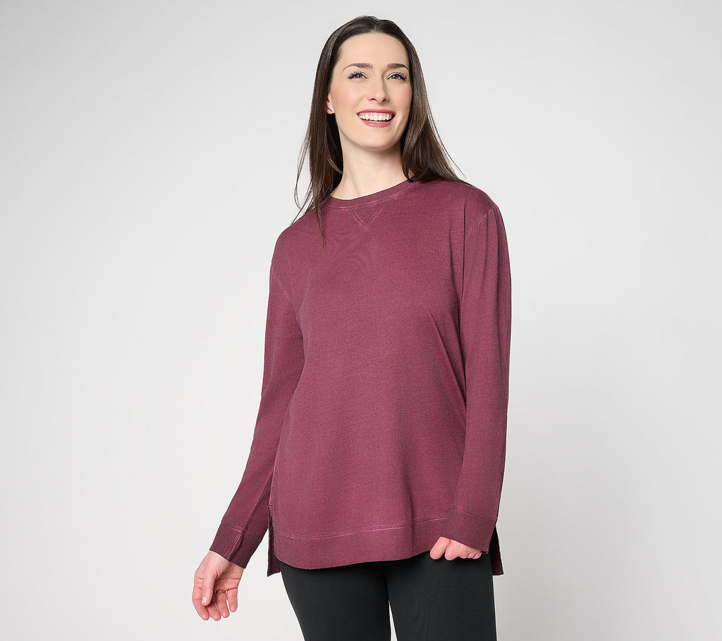 Overdyed Long Sleeve Top