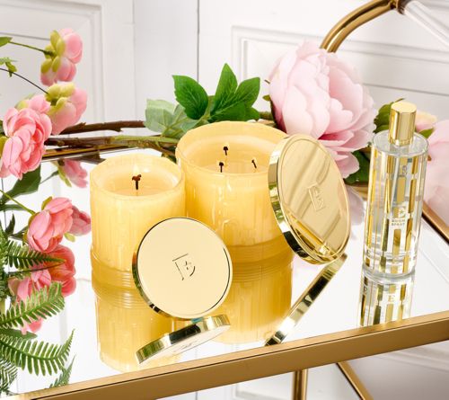 3pc Candle & Room