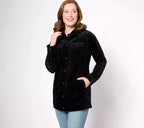 Velveteen Regular Long Jacket