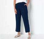 Pure Easy Linen Utility Crop Pant