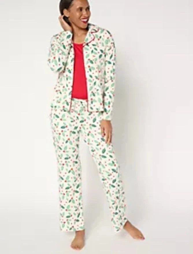 Dream Cloud Notch Collar Pajama Set