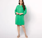 Signature Zip Up Utility Dres