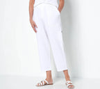 Pure Easy Linen Utility Crop Pant