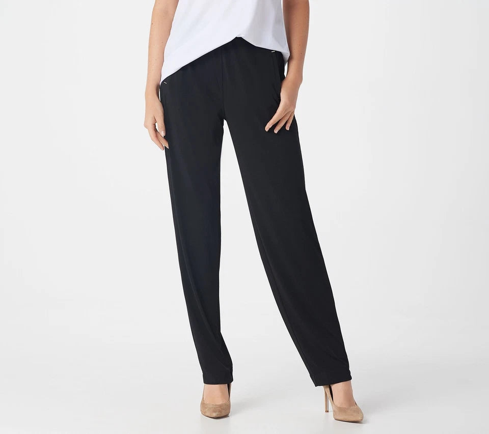 Liquid Knit Straight-Leg Pant